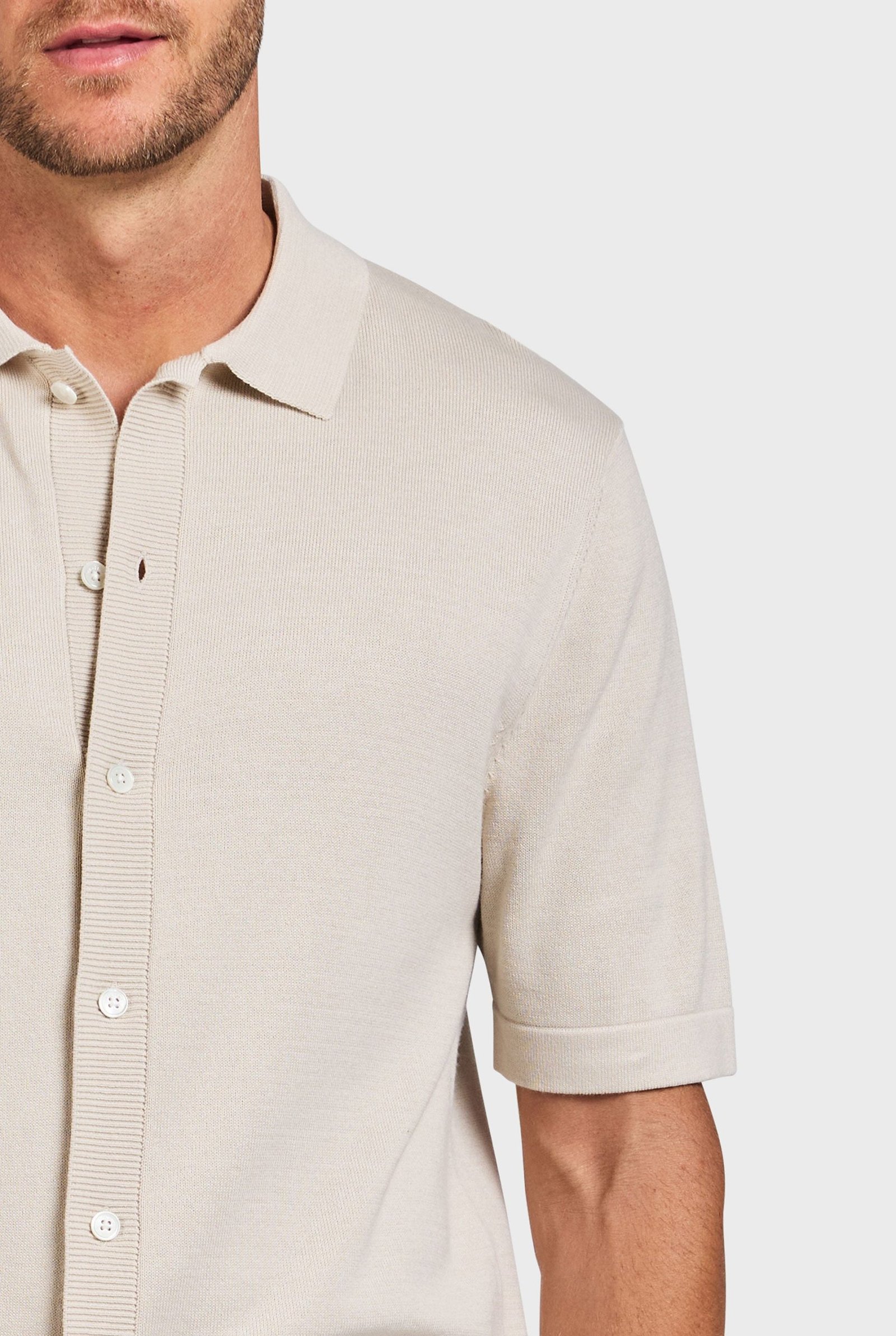 JACKSONKNITSSSHIRT-ICEGREY-D.jpg Jackson Knit SS Shirt - Image 1