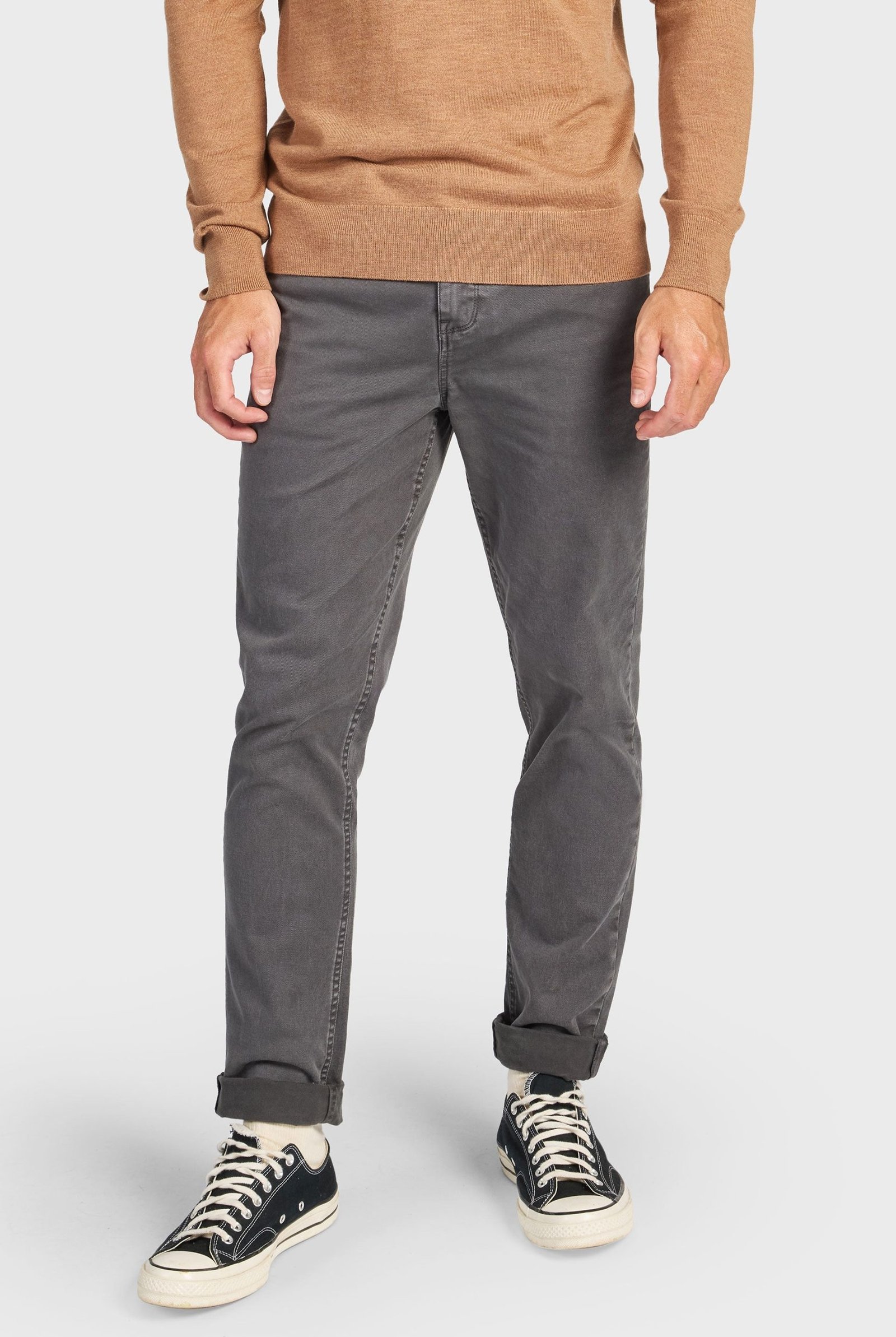 JENSEN5POCKETPANT-IRONGREY-B.jpg Jensen 5 Pocket Pant - Image 1