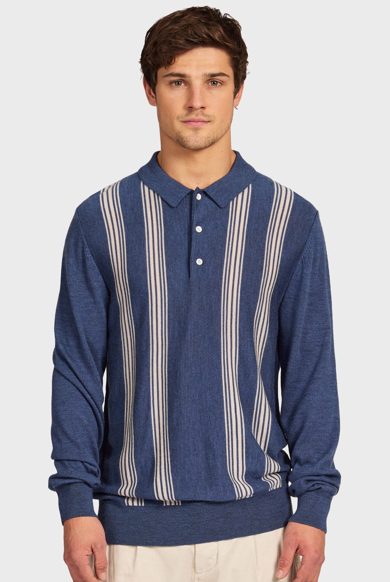 LARRYMERINOPOLO-DEEPINDIGO-B.jpg Larry Merino Polo - Image 1