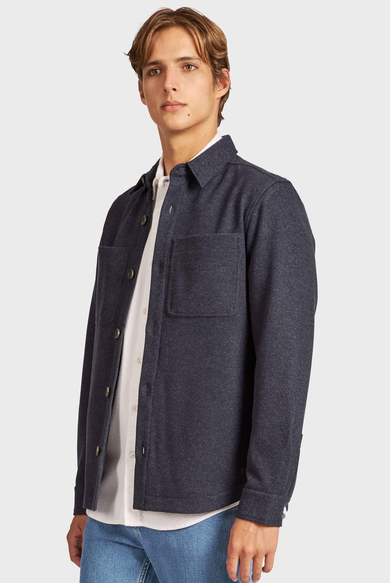 LLOYDOVERSHIRT-NAVYMARLE-C.jpg Lloyd Overshirt - Image 1