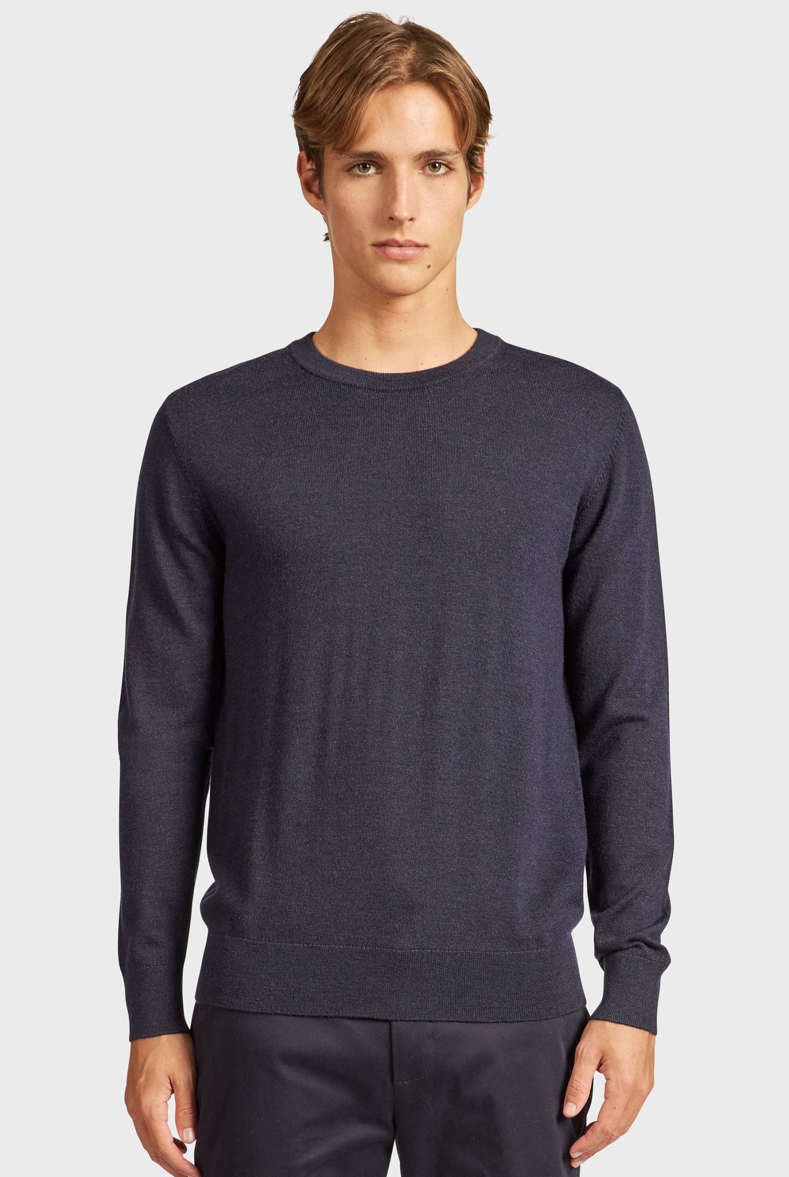 MERINOCREW-NAVY-B_bacea283-b268-4771-9499-471785a4616a.jpg Academy Merino Crew - Image 1