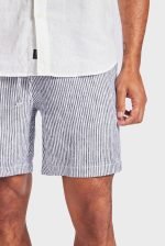 Stripe Riviera Linen Short - Image 4