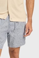 Stripe Riviera Linen Short