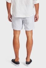 Stripe Riviera Linen Short - Image 5