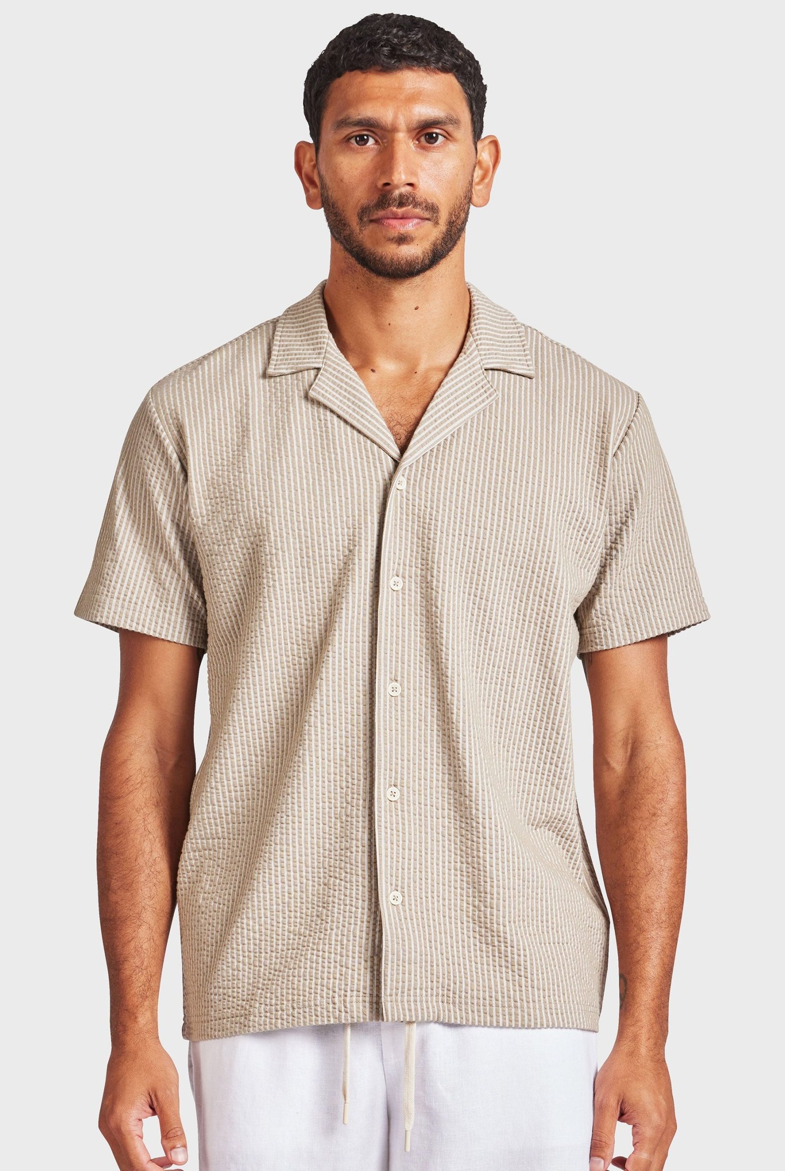 TEDSHIRT-SEASPONGE-B_540bde99-3795-4a95-b635-1b9ac4d6fa3d.jpg Ted Short Sleeve Shirt - Image 1