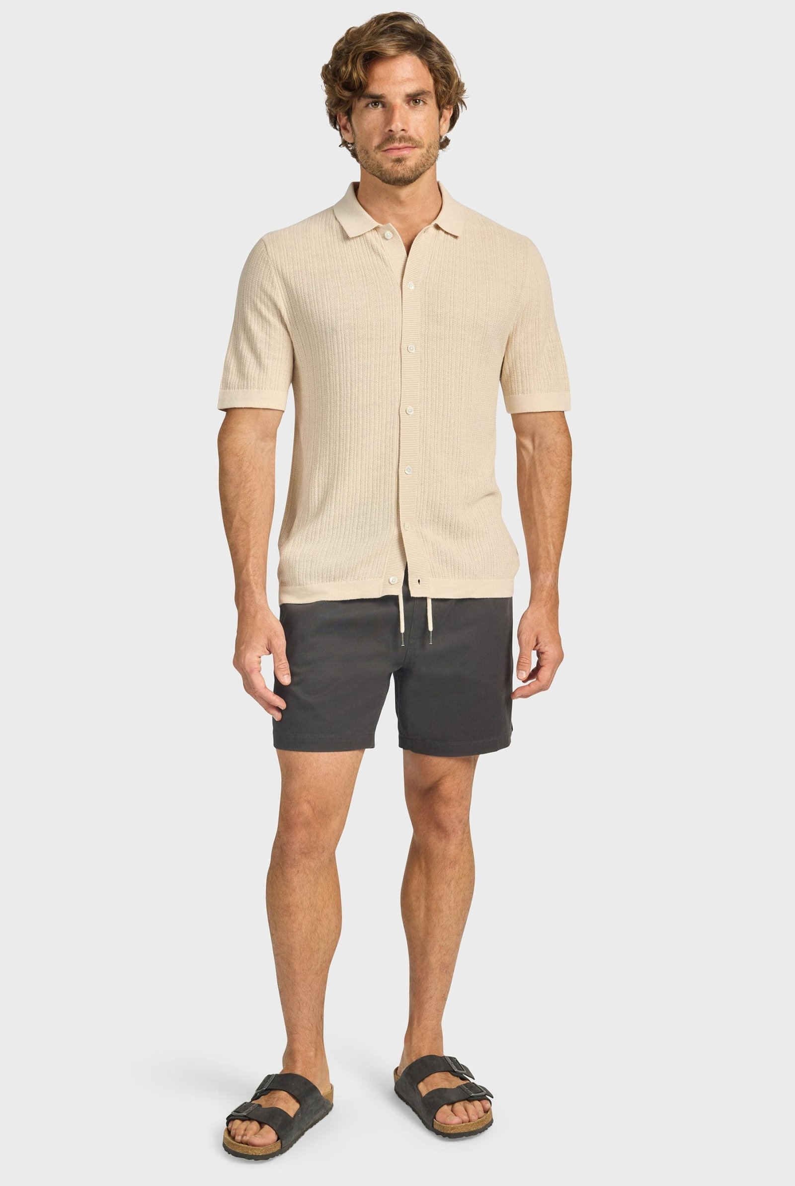 VOLLEYSHORT-IRONGREY-A.jpg Volley Short - Image 1